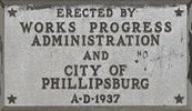 WPA plaque