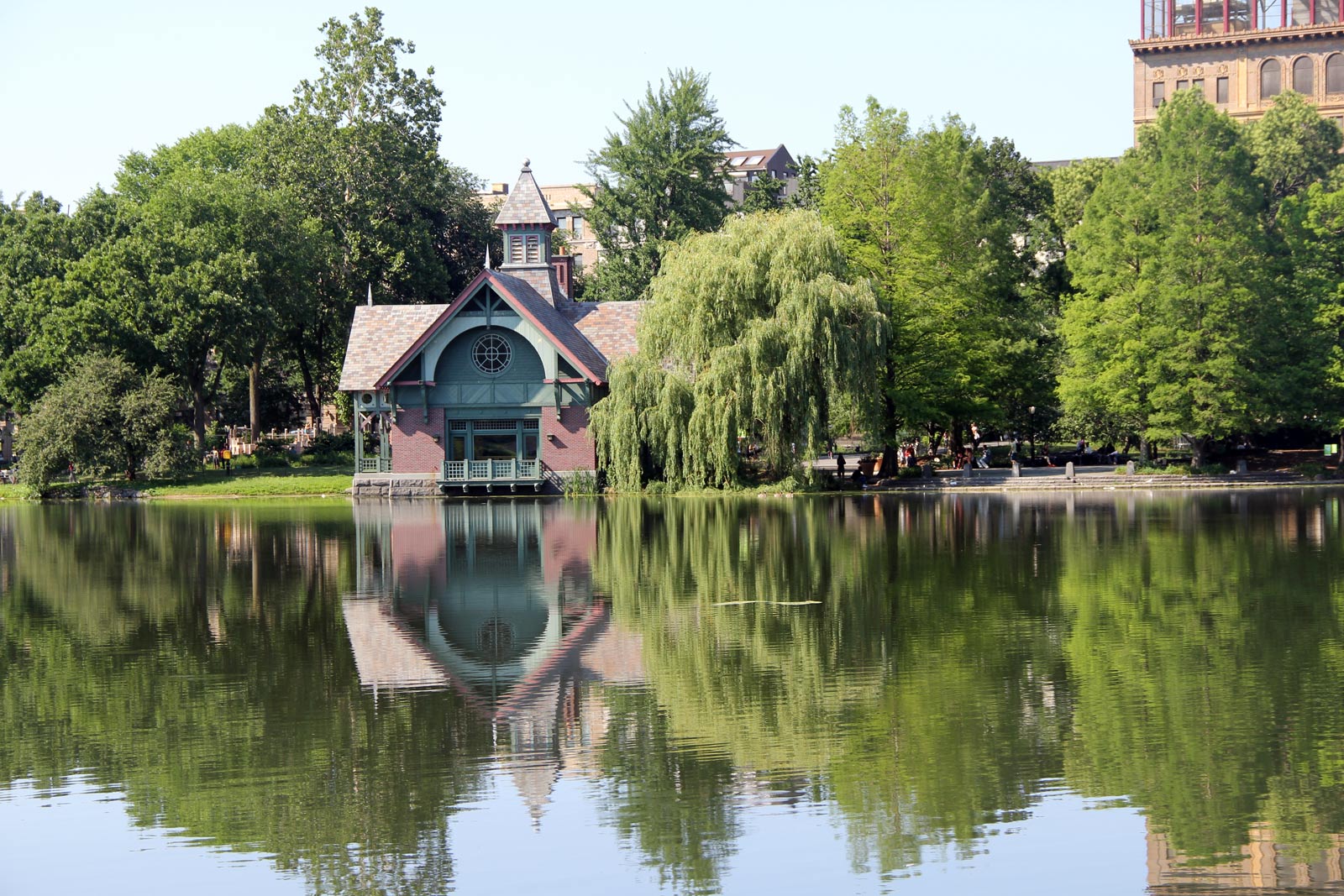 Central Park New Deal Sites - Photo #86 - The Harlem Meer