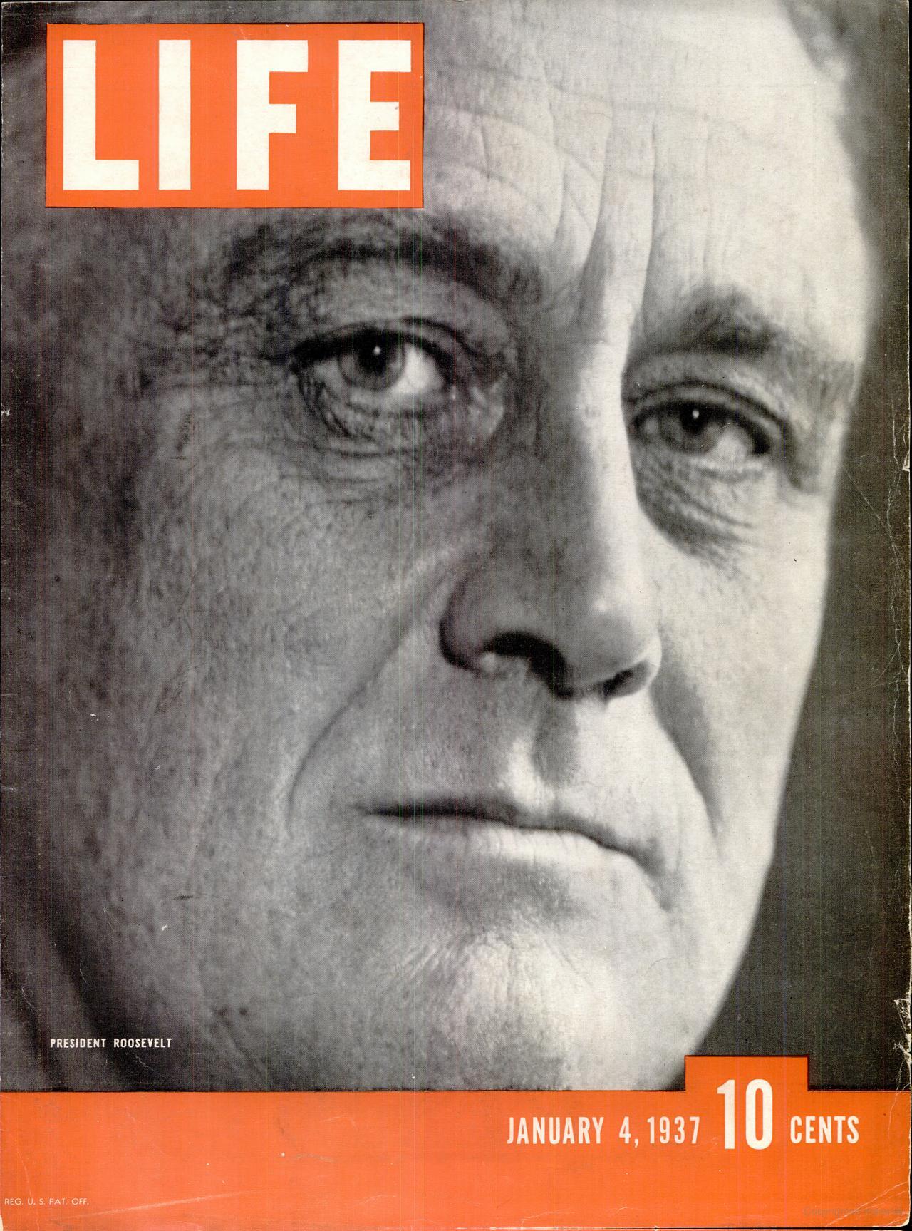 FDR on LIFE cover 1937
