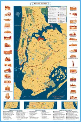 New Deal NYC map